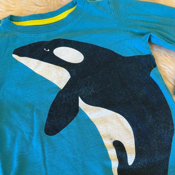 Tea Collection Orca Whale Shirt 3T - Picture 3 of 5